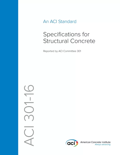 ACI 301-16 pdf