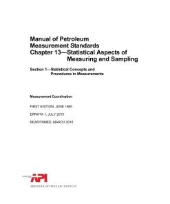 API MPMS Chapter 13.1 (R2016) pdf