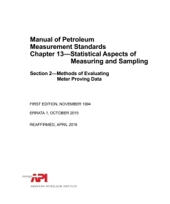 API MPMS Chapter 13.2 (R2016) pdf