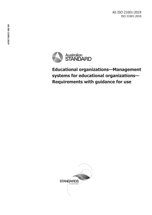 AS ISO 21001:2019 pdf