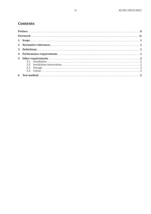 AS ISO 10533:2021 pdf