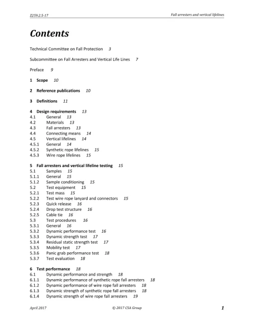 CSA Z259.2.5-17 (R2021) pdf