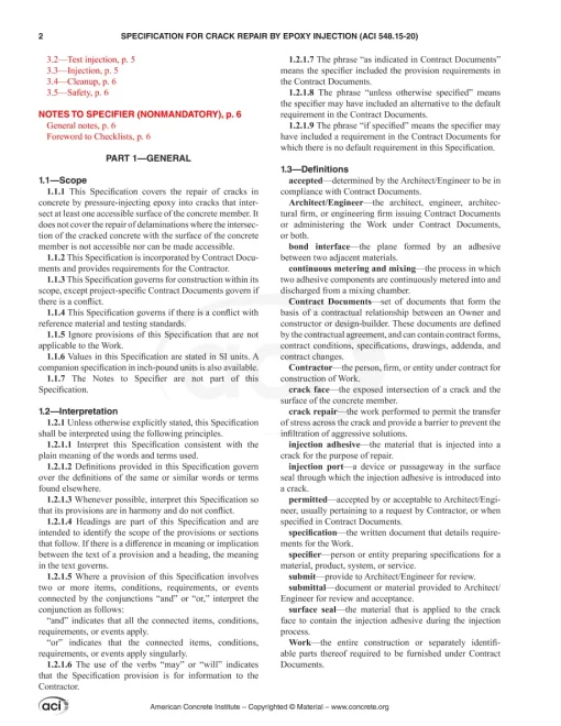 ACI 548.15-20 (SI Units) pdf