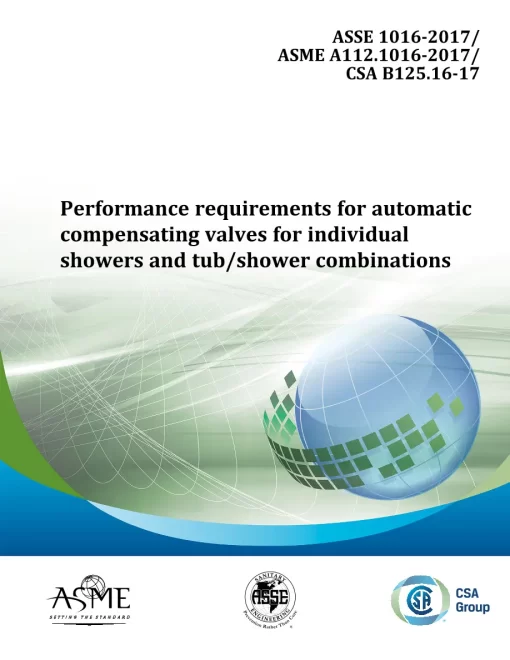 CSA B125.16-17/ASSE 1016-2017/ASME A112.1016-2017 (R2021) pdf