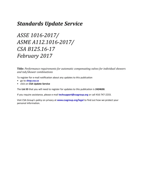 CSA B125.16-17/ASSE 1016-2017/ASME A112.1016-2017 (R2021) pdf