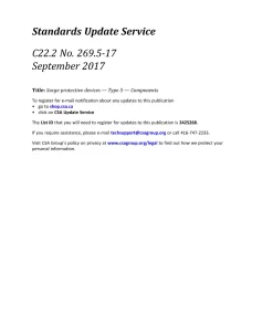 CSA C22.2 NO. 269.5-17 (R2022) pdf