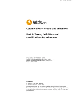 AS ISO 13007.1:2020 pdf