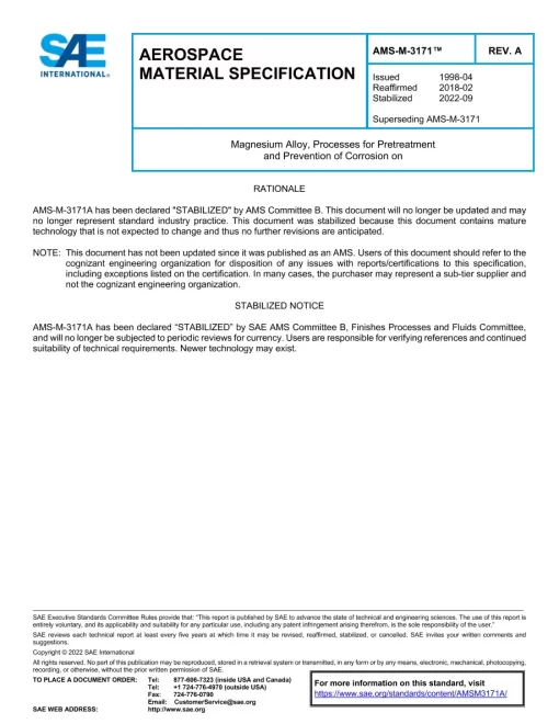 SAE AMSM3171A pdf