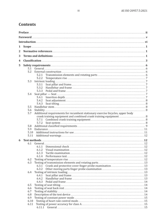 AS ISO 20957.5:2021 pdf