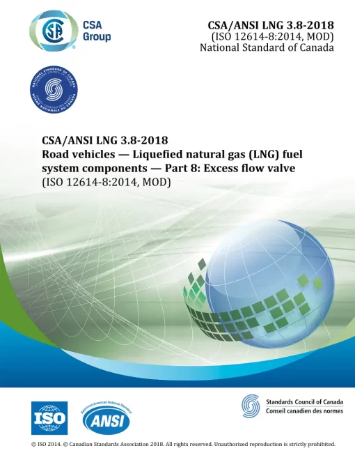 CSA ANSI LNG 3.8-2018 pdf