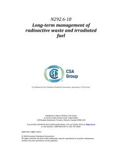 CSA N292.6-18 pdf