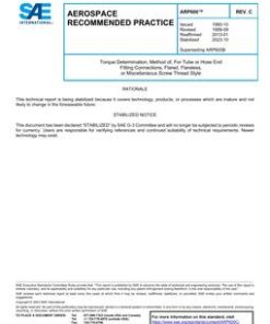 SAE ARP600C pdf