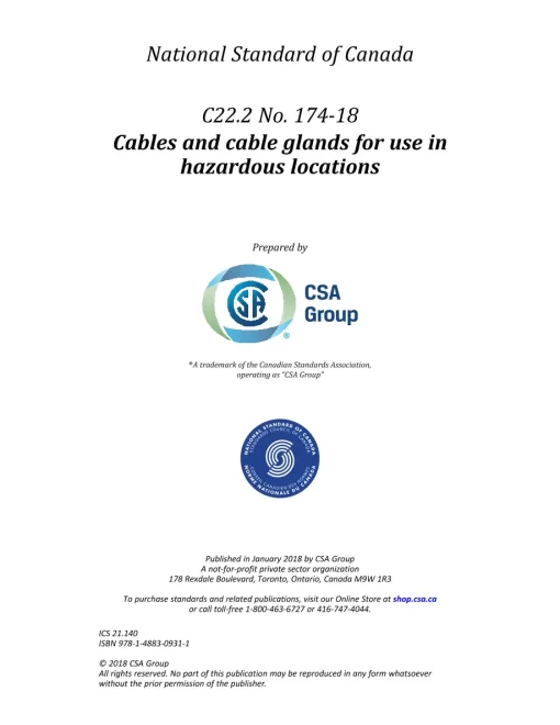 CSA C22.2 No. 174-18 (R2022) pdf