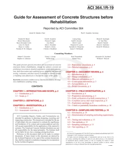 ACI 364.1R-19 pdf