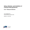 API Std 520, Part 1 pdf