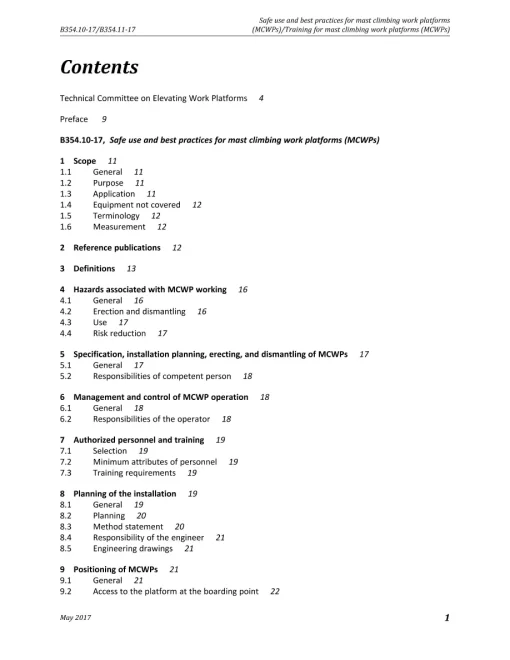 CSA B354.10-17/B354.11-17 (R2022) pdf