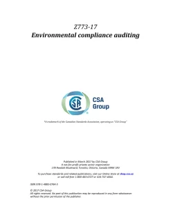 CSA Z773-17 (R2022) pdf