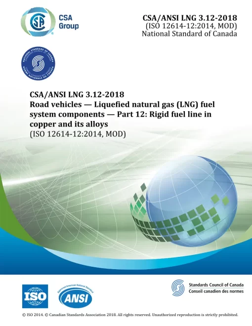 CSA ANSI LNG 3.12-2018 pdf