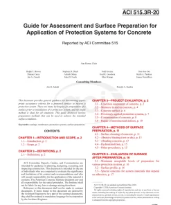 ACI 515.3R-20 pdf