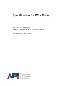 API Spec 9A pdf