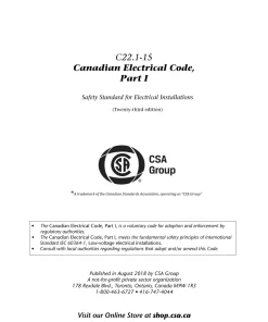 CSA C22.10-18 pdf