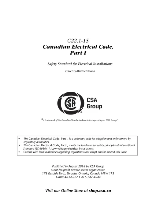 CSA C22.10-18 pdf