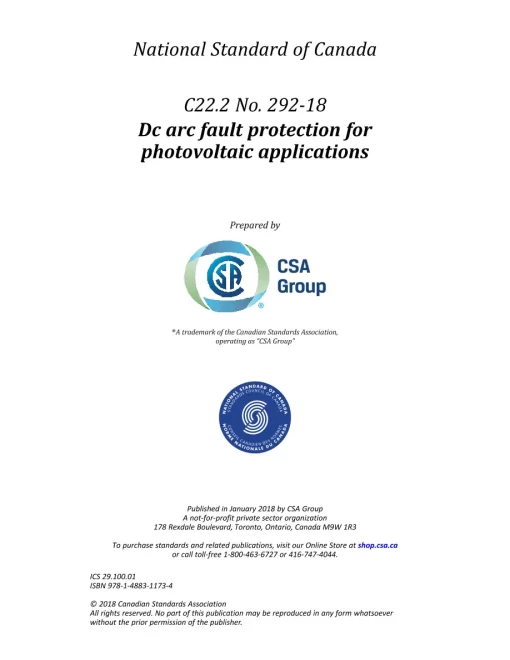 CSA C22.2 NO. 292-18 (R2022) pdf