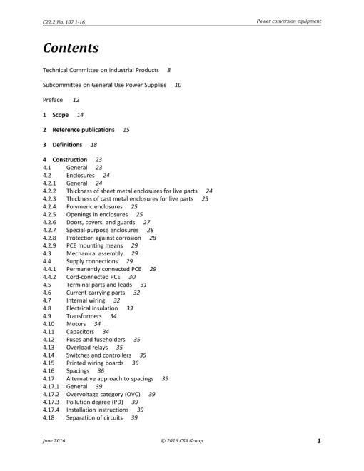 CSA C22.2 NO. 107.1-16 (R2021) pdf