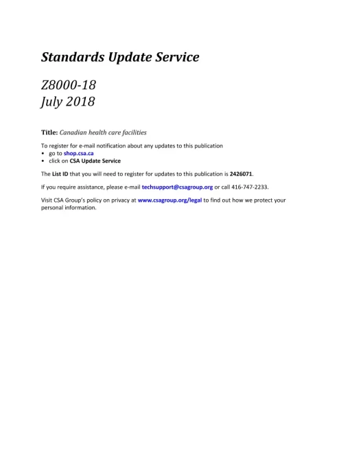 CSA Z8000-18 (R2023) pdf