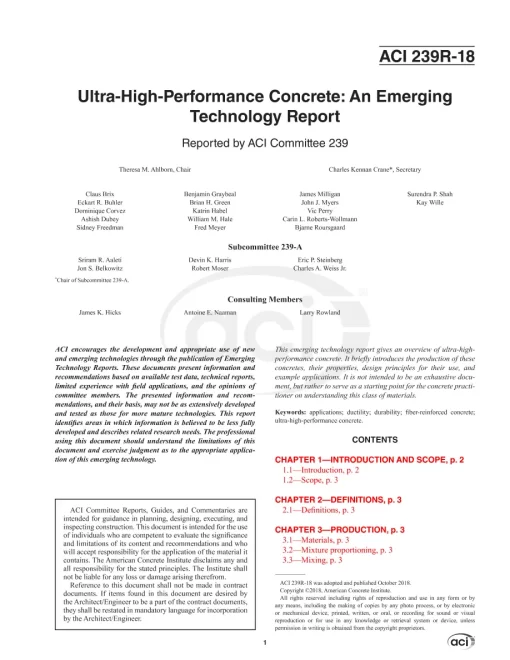 ACI 239R-18 pdf