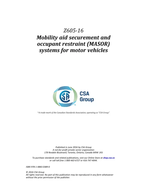 CSA Z605-16 (R2021) pdf