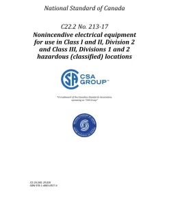 CSA C22.2 NO. 213-17 (R2022) pdf