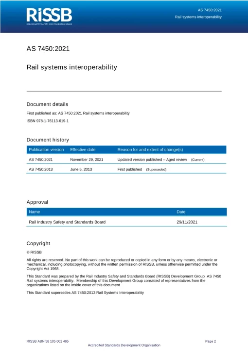 AS 7450:2021 pdf