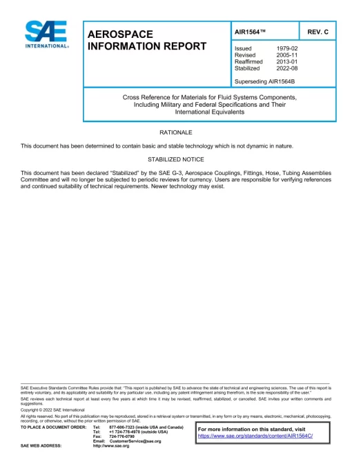 SAE AIR1564C pdf