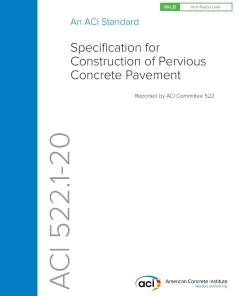 ACI 522.1-20 pdf