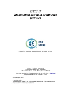 CSA Z317.5-17 (R2022) pdf