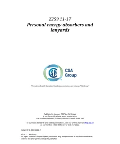 CSA Z259.11-17 (R2021) pdf