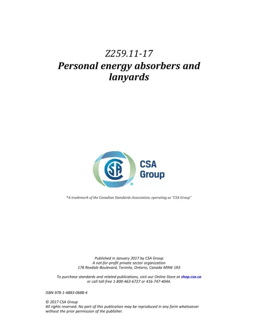 CSA Z259.11-17 (R2021) pdf