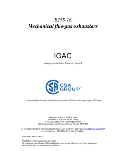 CSA B255-16 pdf