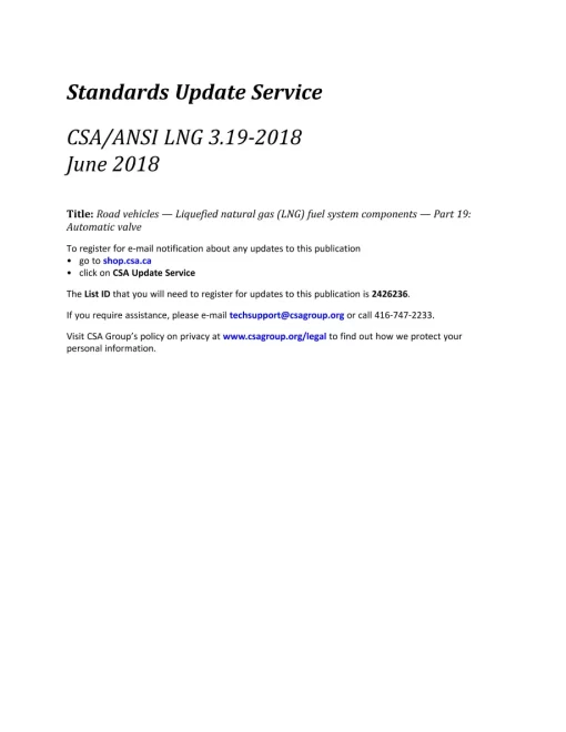 CSA ANSI LNG 3.19-2018 pdf