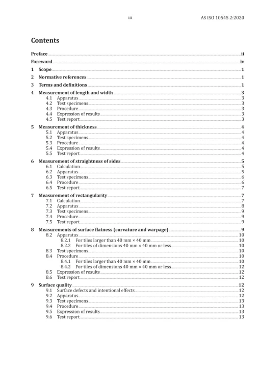 AS ISO 10545.2:2020 pdf