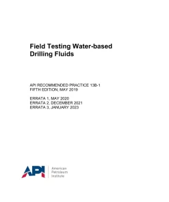 API RP 13B-1 pdf