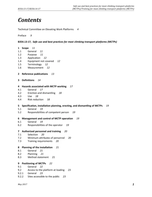 CSA B354.13-17/B354.14-17 (R2022) pdf