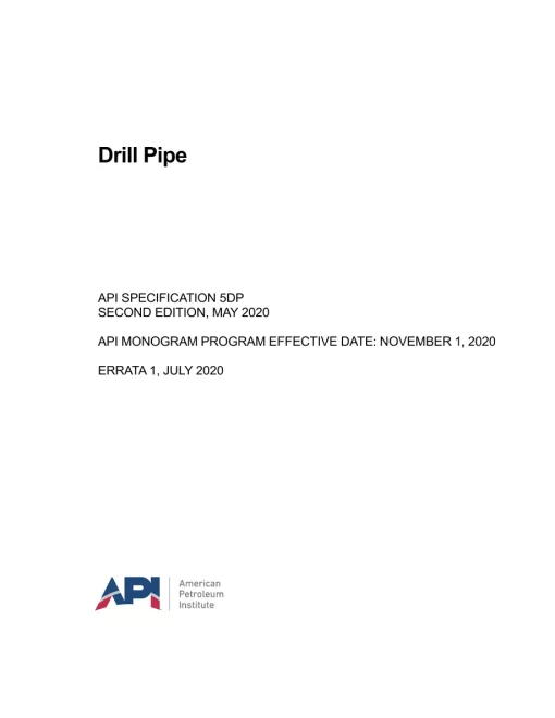 API Spec 5DP pdf