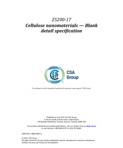 CSA Z5200-17 (R2022) pdf