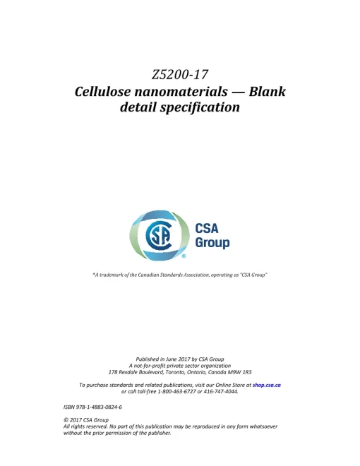 CSA Z5200-17 (R2022) pdf