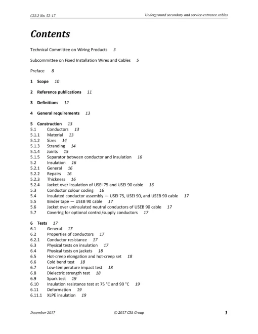 CSA C22.2 NO. 52-17 (R2022) pdf