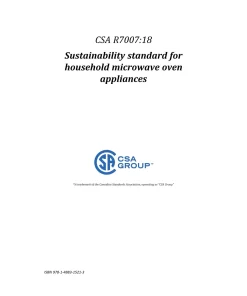 CSA R7007-18 (R2023) pdf