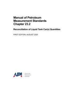 API MPMS Chapter 23.2 pdf