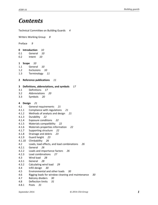 CSA A500-16 (R2021) pdf